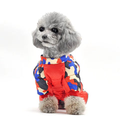 Waterproof Dog Snow Suit – Super Warm Soft Full-Cover Belly Overalls for Small Dogs