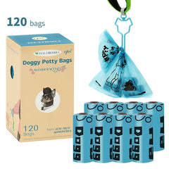Premium Biodegradable Waste Bags with Hands Free Clip | Eco-Friendly & Leak-Proof Solution