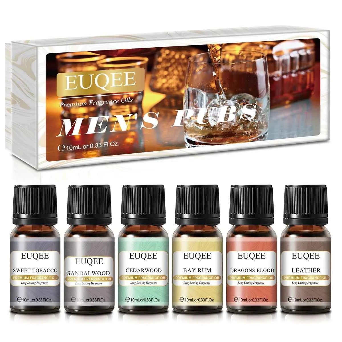 6 Piece Fragrance Oil Collection – Premium 10ml Aroma Diffusion Set for Home & Crafting