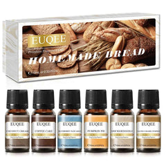 6 Piece Fragrance Oil Collection – Premium 10ml Aroma Diffusion Set for Home & Crafting