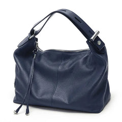 100% Genuine Leather Large Hobo Tote Bag – Women's Top Handle Shoulder Bag & Underarm Purse (0.74kg)