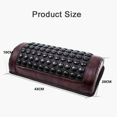 Heating Jade Memory Foam Cervical Pillow – Tourmaline Bianstone Neck Therapy Pillow