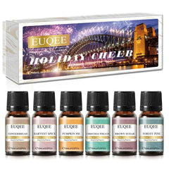 6 Piece Fragrance Oil Collection – Premium 10ml Aroma Diffusion Set for Home & Crafting