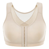 Plus Size Front Closure Posture Bra | Wire-Free Post Surgery Back Support