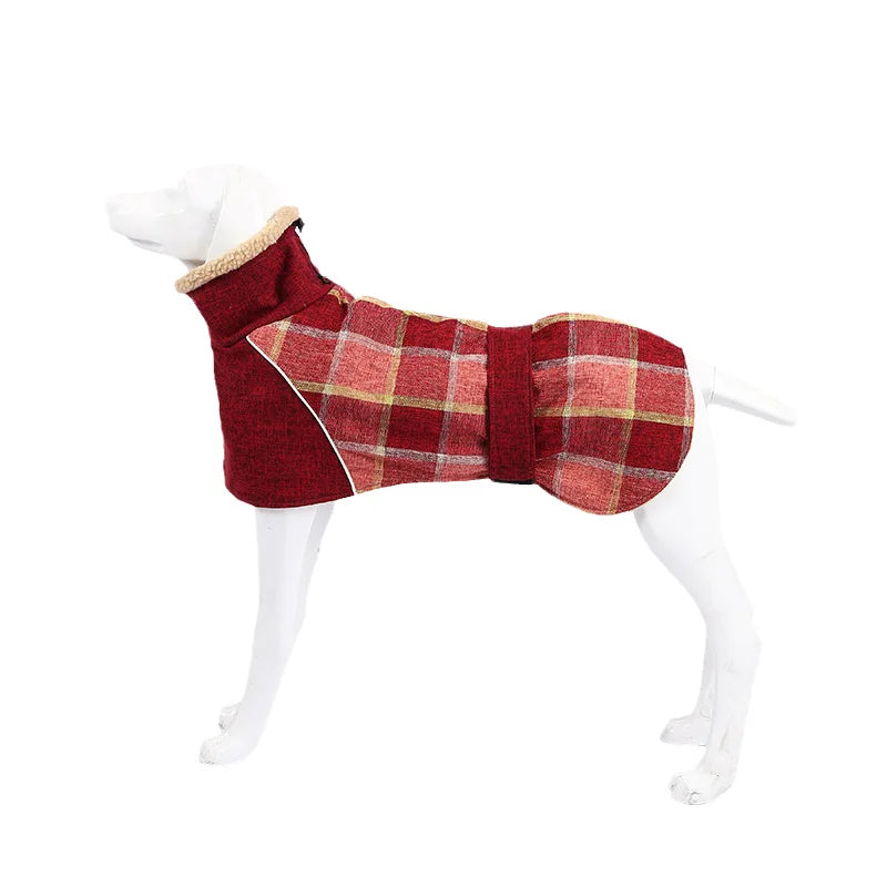 Warm Fleece Winter Big Dog Jacket by Snagg A Jacket