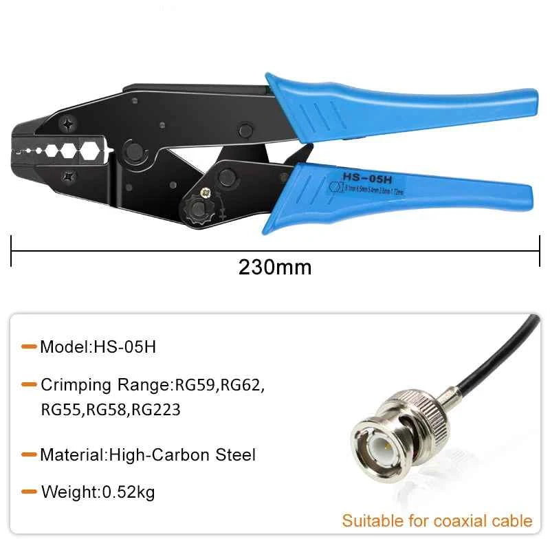 Heavy Duty Cable Cutter & Adjustable Crimping Pliers