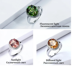 Zultanite Color-Change Ring by Snagg A Ring