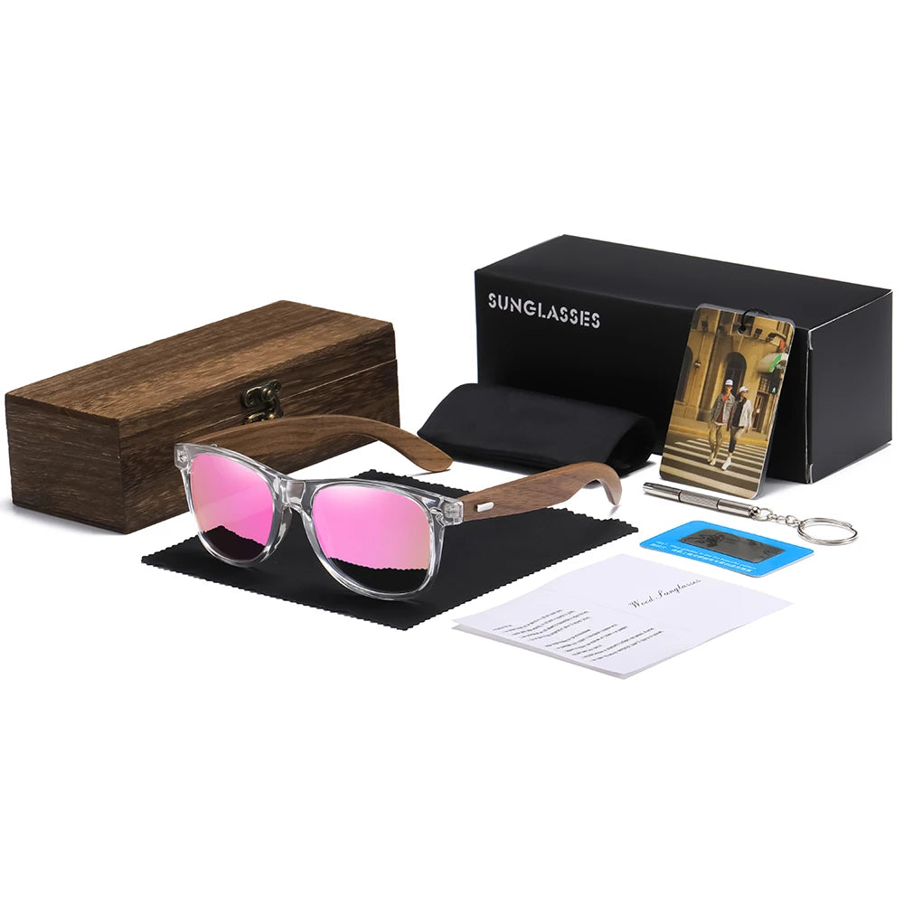 Handmade Pilot Style Polarized Sunglasses by Snagg It Sunglasses