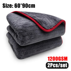 1200GSM Microfiber Car Drying Towel by Snagg A Microfiber Towel