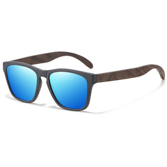 Polarized Wooden Straw Sunglasses by Snagg It Sunglasses