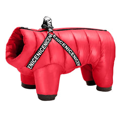 Waterproof Dog Jumpsuit – Heavy-Duty Winter Coat for Small, Medium & Large Dogs