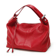 100% Genuine Leather Large Hobo Tote Bag – Women's Top Handle Shoulder Bag & Underarm Purse (0.74kg)