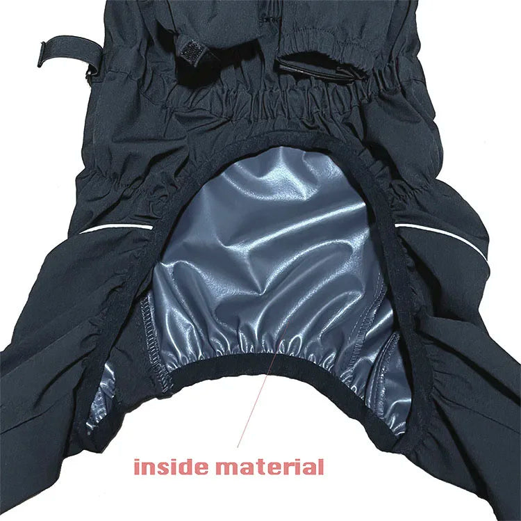 Waterproof Outdoor Dog Jumpsuit by Snagg A Jacket
