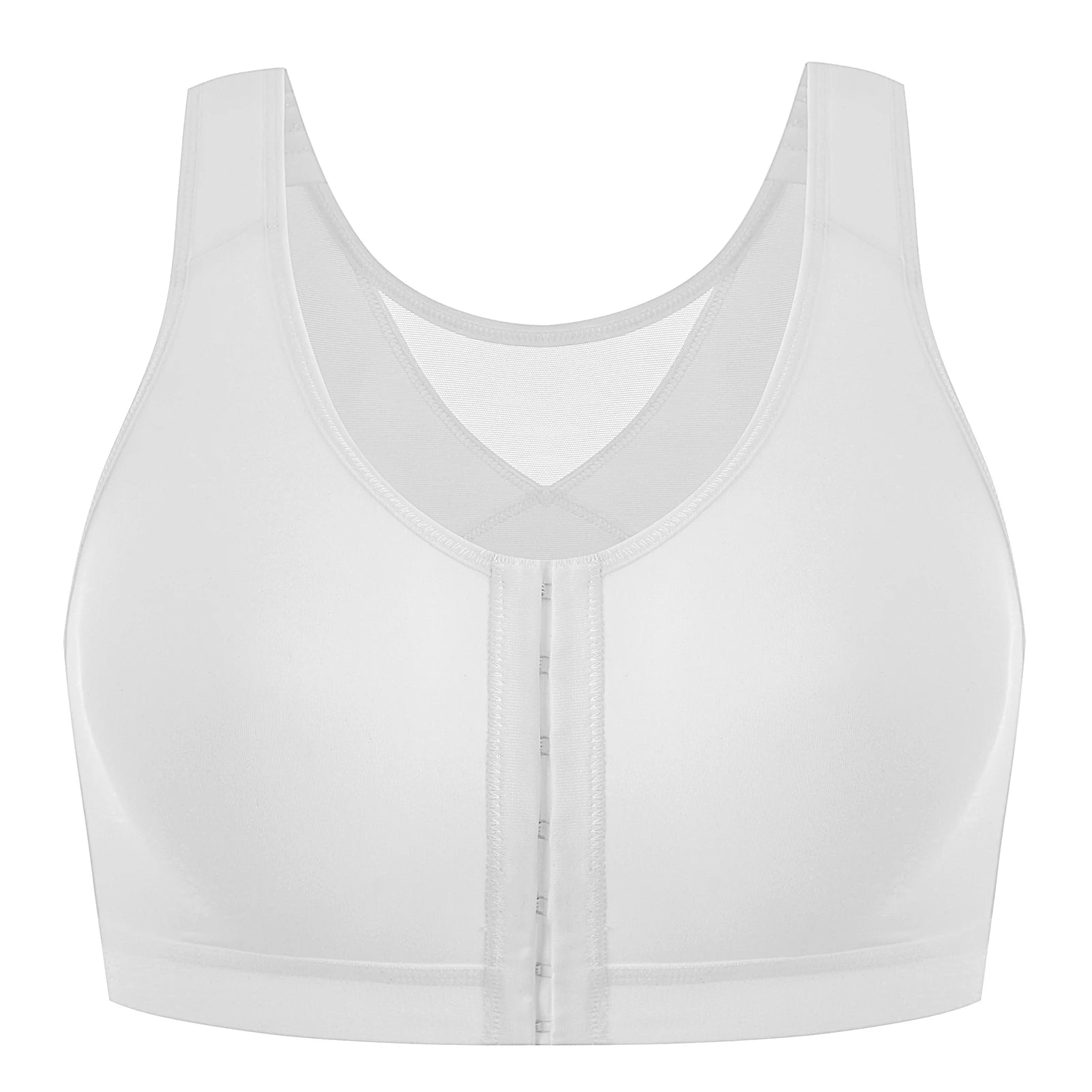 Plus Size Front Closure Posture Bra | Wire-Free Post Surgery Back Support