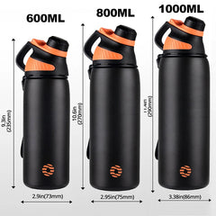 1L High Performance Insulated Flask - Advanced Magnetic Lid & Artistic Series