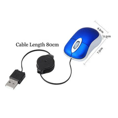 Mini Wired USB Mouse Compact 3 Button Design by Snagg A Gaming Mouse