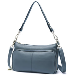 100% Genuine Leather Women's Hobo Shoulder Bag – Crossbody Messenger Bag in High-Quality Fashion Design