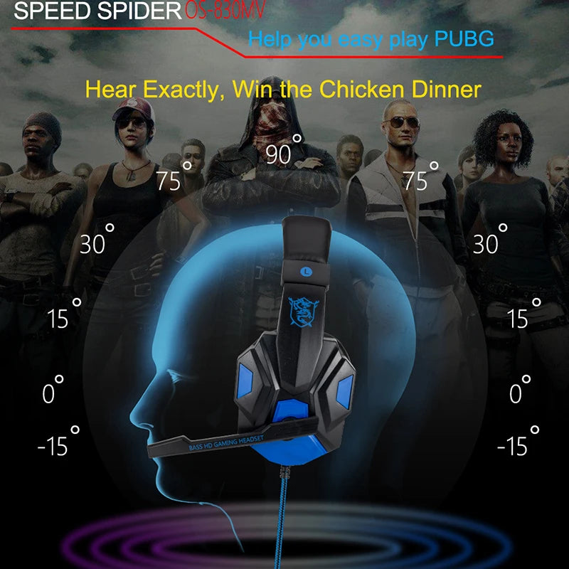 Wired Gaming Headset for PC, PS4, PS5 & Xbox by Snagg A Gaming Headset