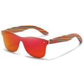 Color Wooden Sunglasses - SnaggIt