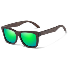 Handmade Natural Bamboo Polarized Sunglasses by Snagg It Sunglasses