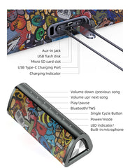 20W Portable Bluetooth 5.0 Speaker by Snagg A Portable Speaker