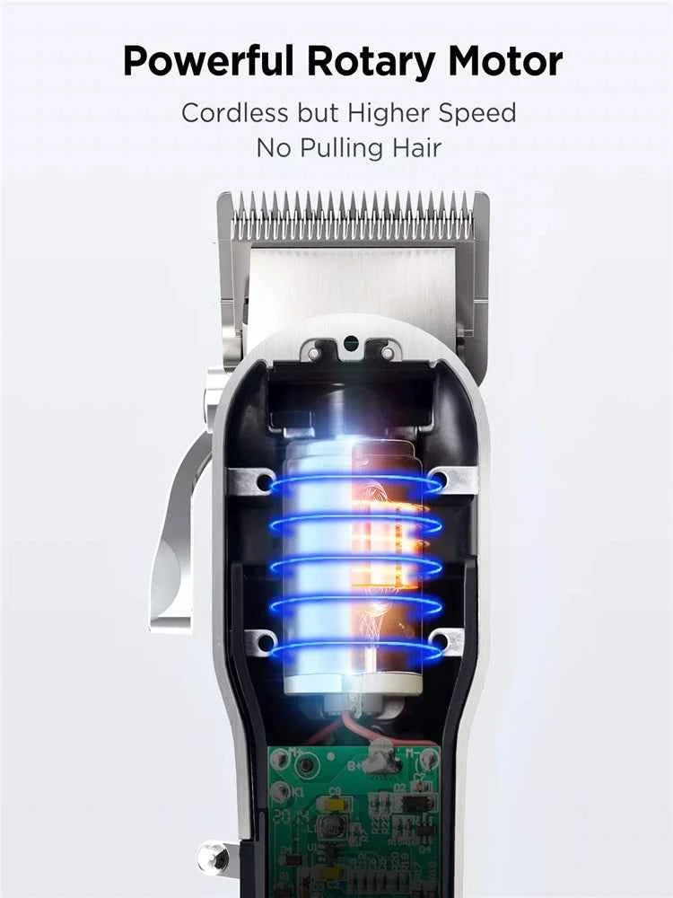Professional 2 Piece Cordless Grooming Suite – All in One Master Clipper & Precision T Blade Trimmer Kit