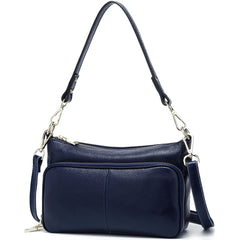 100% Genuine Leather Women's Hobo Shoulder Bag – Crossbody Messenger Bag in High-Quality Fashion Design