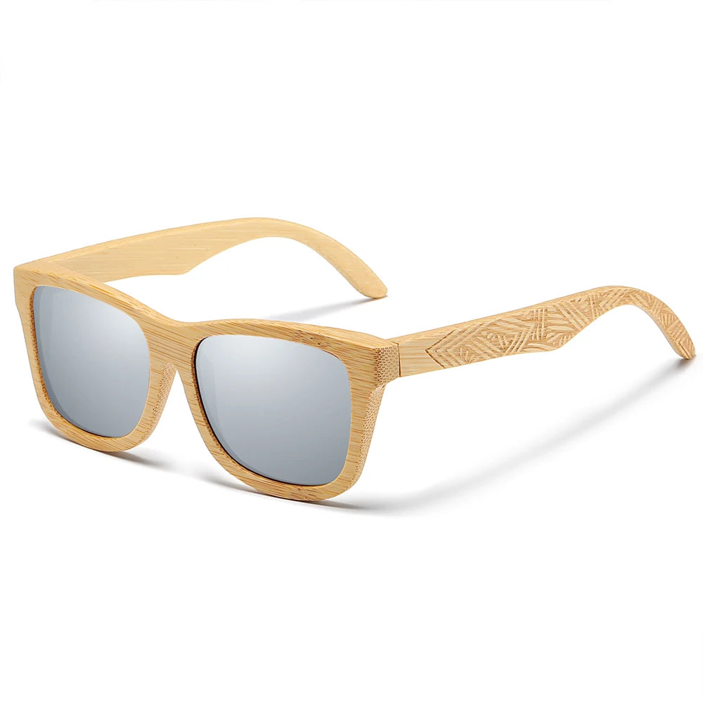 Handmade Bamboo Polarized Sunglasses by Snagg It Sunglasses