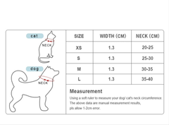 Floral Pet Collar with Bow by Snagg A Pet Collars