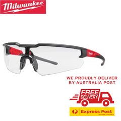 Milwaukee Clear Safety Glasses – Anti-Fog & Scratch Resistant