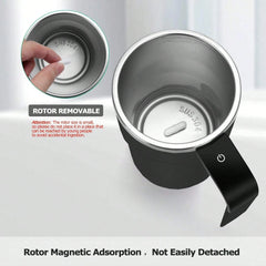 USB Rechargeable Magnetic Coffee Mug Self Mixing 380ml Home by Snagg A Cup