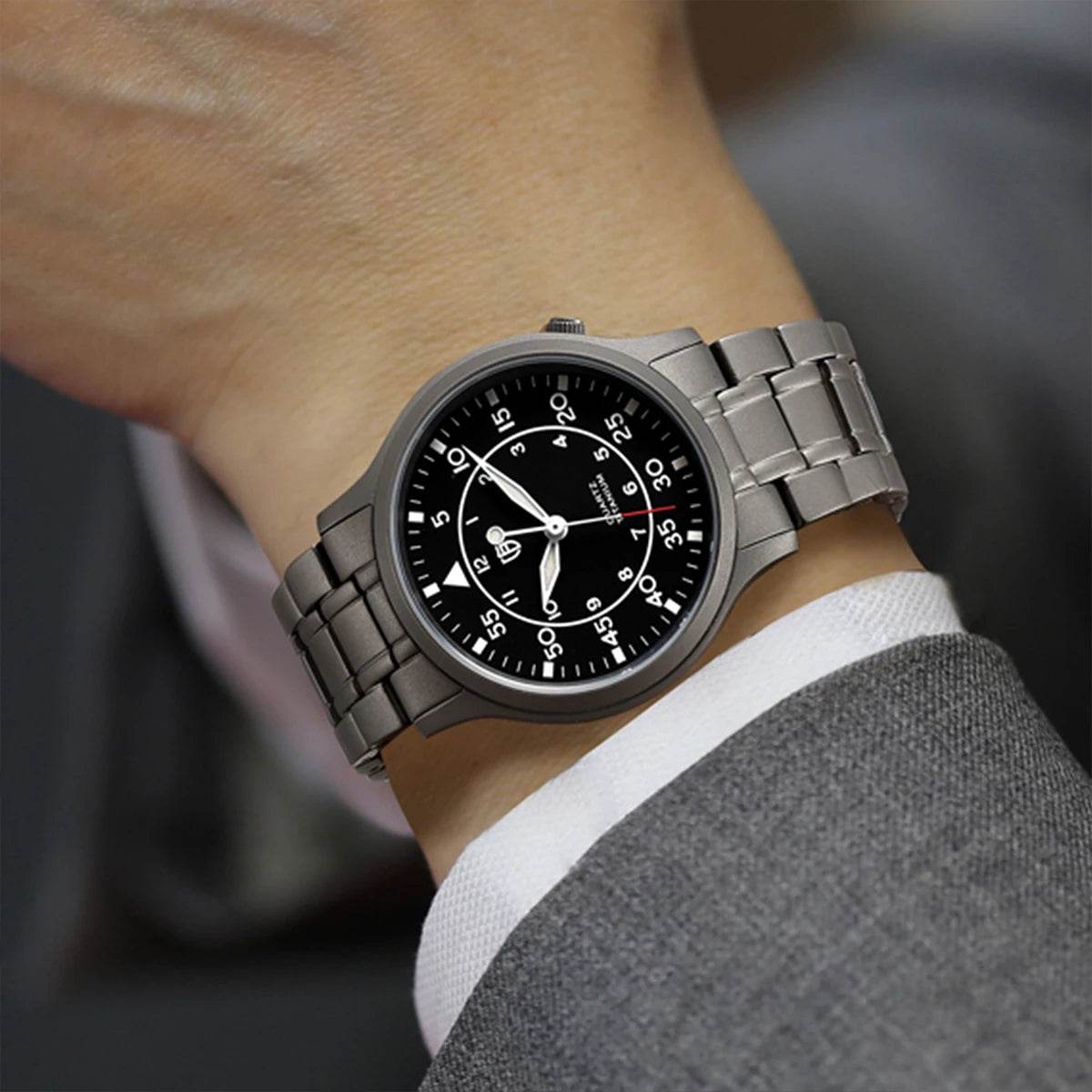 BERNY Titanium Quartz Watch - SnaggIt