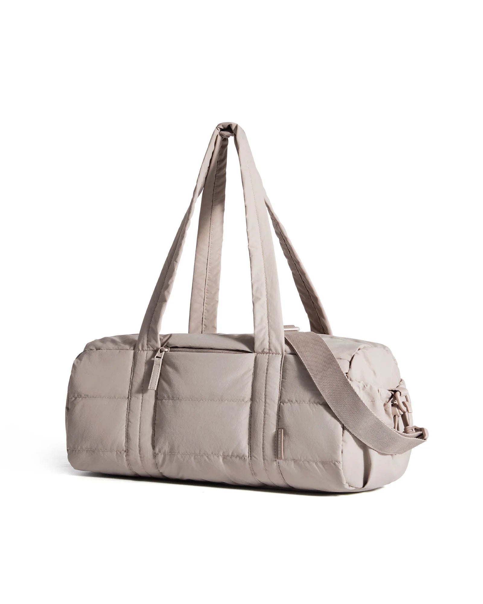 Women's Quilted Gym & Travel Duffle Bag – Yoga Mat Carrier with Wet & Dry Pocket for Sport & Weekend (18L)