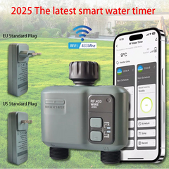 Smart WiFi + RF433 2 Way Garden Water Timer by Snagg A Water Timer