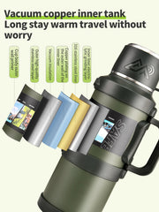 Ultra Capacity Thermal Jug | Heavy-Duty Hydration for Travel & Camping