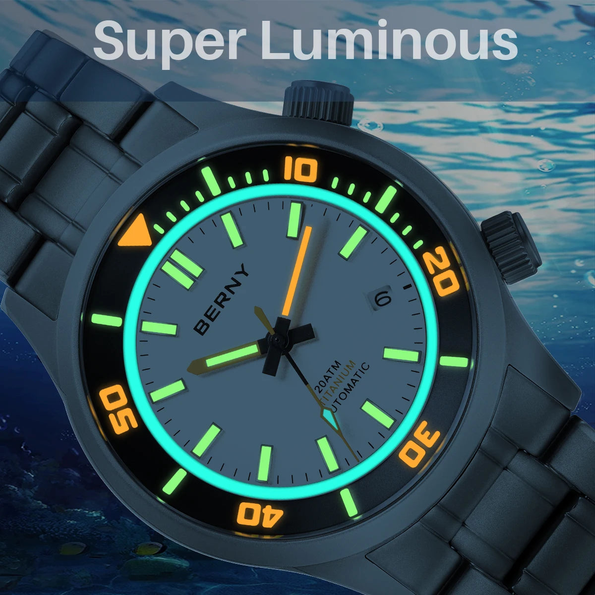 Full Titanium Diver Watch by Snagg A Watch