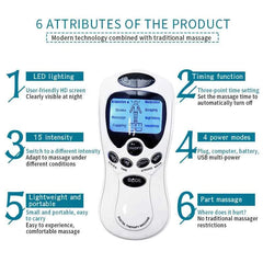 Digital TENS Machine – Electronic Pulse Muscle Stimulator for Pain Relief