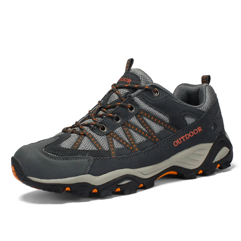 Unisex leather outdoor walking shoe – image 13