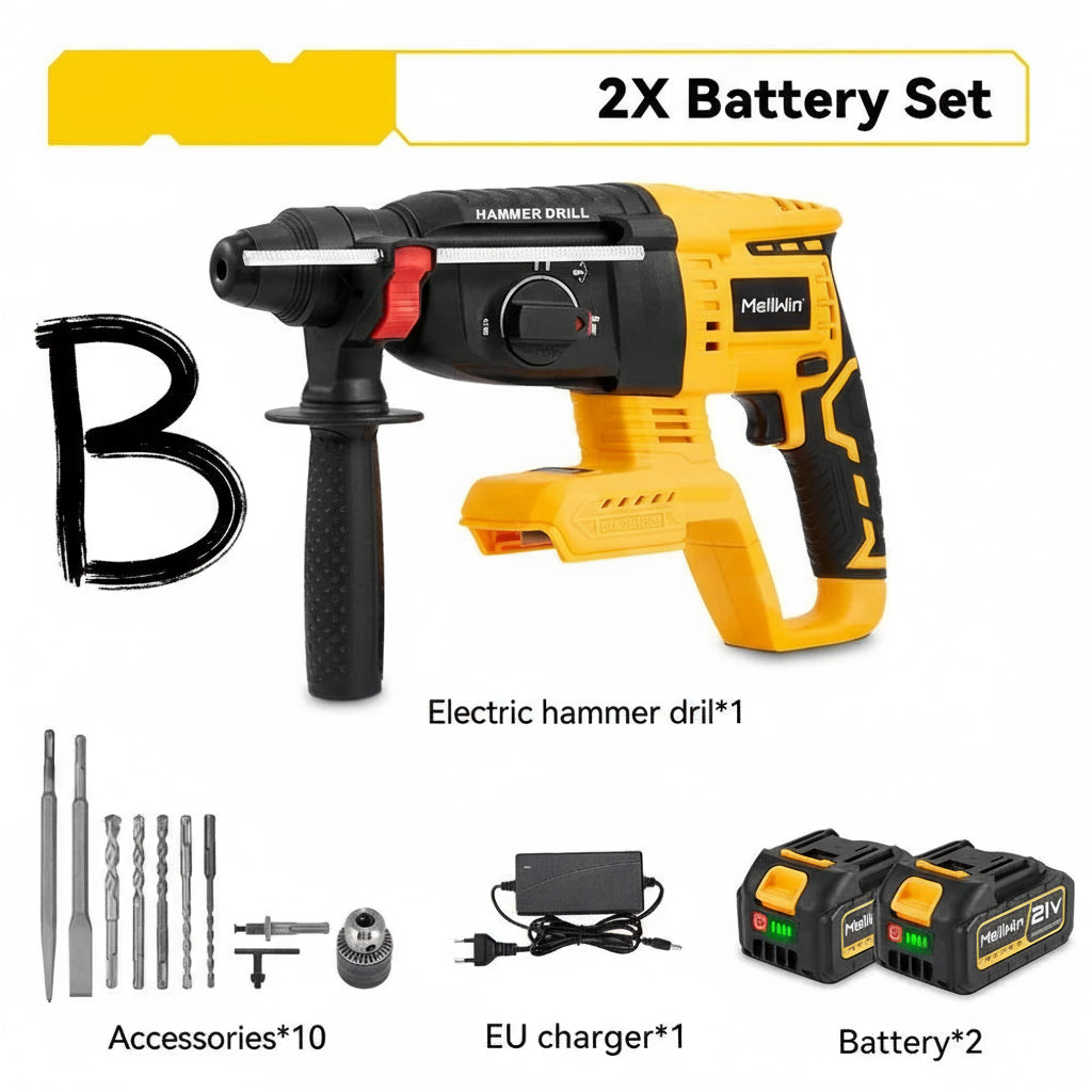 1680W Brushless Rotary Hammer Drill by Snagg A Rotary Hammer Drill