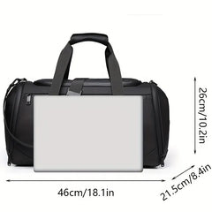 Large-Capacity Travel Duffel Bag by Snagg It Bags