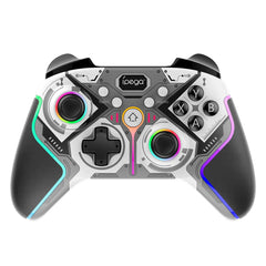 Wireless Multi Platform Controller | Hall-Linear Precision & Translucent RGB Design for PS4 Switch Android IOS MFI Games PC TV box