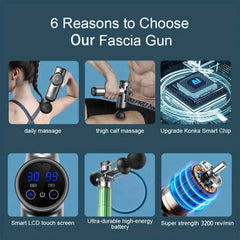 99 Speed Professional Deep Tissue Massage Gun – Smart Percussion Muscle Recovery Device