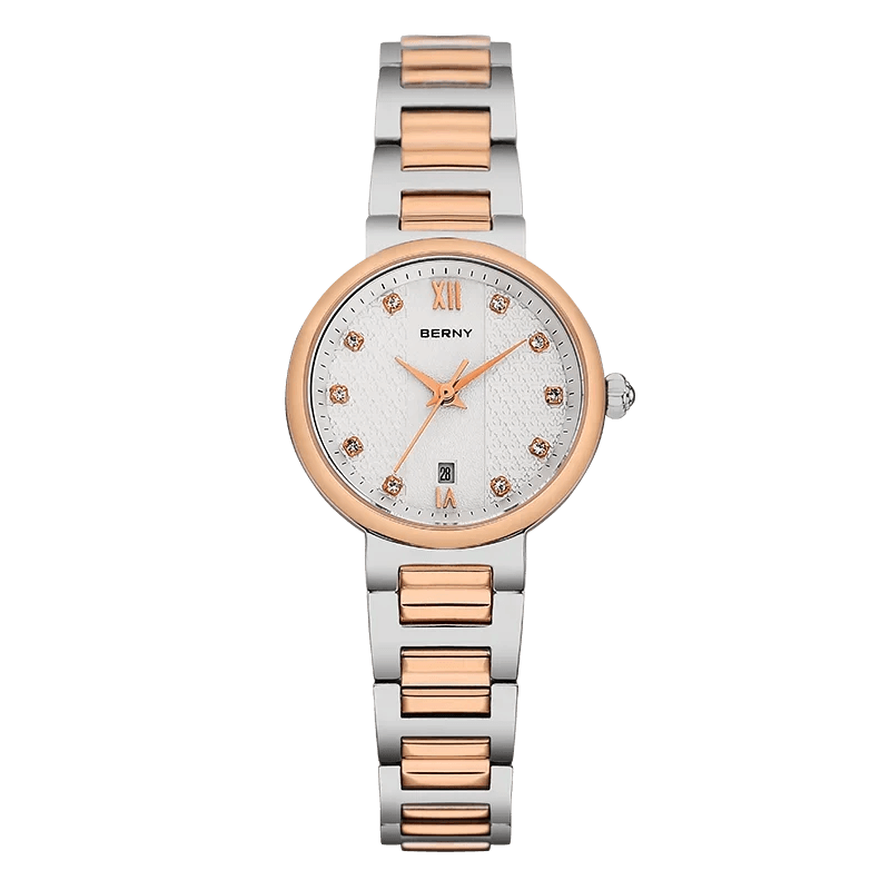 BERNY Ladies Diamond Quartz Watch - SnaggIt