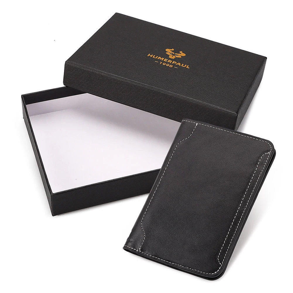 Genuine Leather RFID Passport Holder by Snagg It Wallet