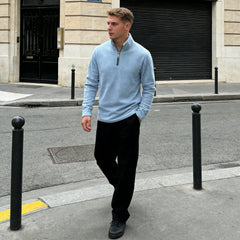 Men’s Thicken Fleece Pullover | Winter Thermal Soft-Shell Sweatshirt