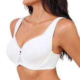 Plus Size Minimizer Bra | Lace Underwire Full Coverage Unlined Wide Strap