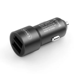 Dual USB Type-C Car Charger | 3.5m Power Cable for High Performance Dash Cams