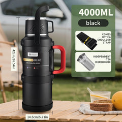 Ultra Capacity Stainless Steel Thermos - Advanced Thermal Protection