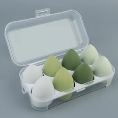 Professional Beauty Egg Series – 4/8 Pieces High Elasticity Cosmetic Puff Set