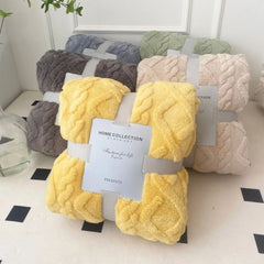 Winter Sherpa Blanket Ultra Soft & Cozy Warmth by Snagg A Throw